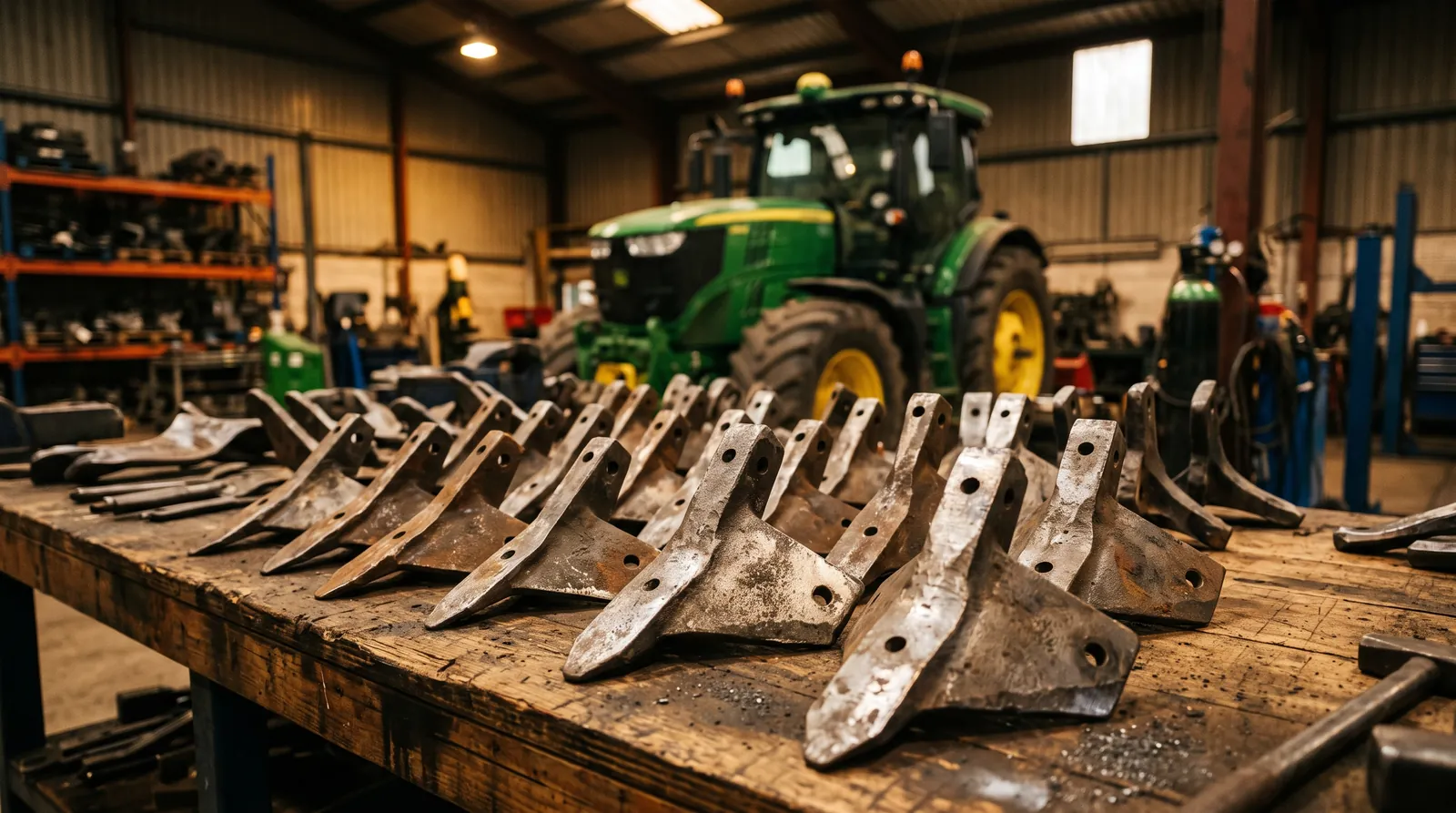 Forged agricultural parts