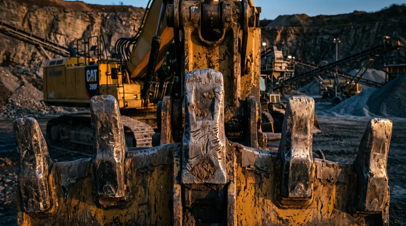 Excavator bucket teeth